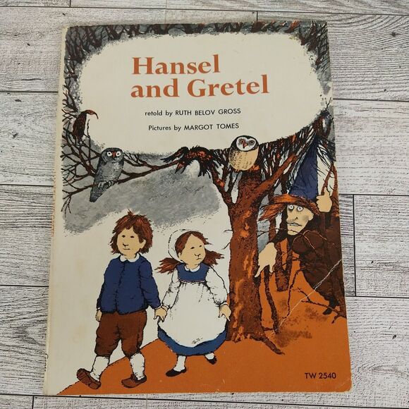 Hansel and Gretel - Vtg 1974 - Retold by‎ Ruth Belov Gross Pic by Margot Tomes - Picture 1 of 10